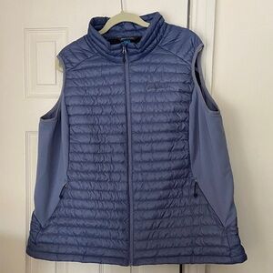 Eddie Bauer Women's Blue Down Vest 2X